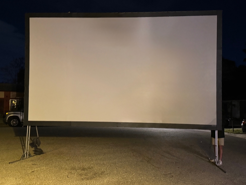 Da-Lite 12'3" x 21' Fast-Fold Projection Screen
