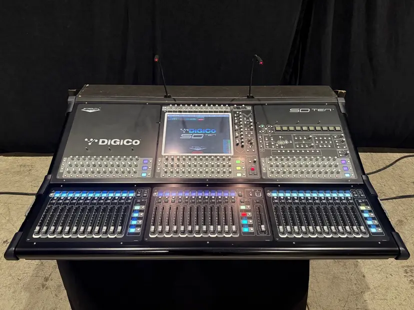 Used professional mixing consoles