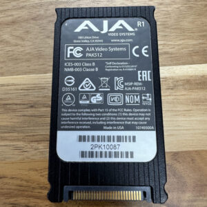AJA Pak 512 (512GB) SSD Media Drive