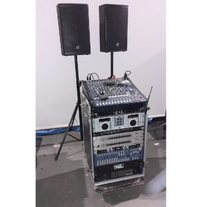 Yamaha 166CX, LD Systems U505, USB-900, Showtec Li